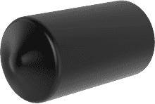 Restraining cap Ø10mm black