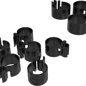 Switch set of cable clips